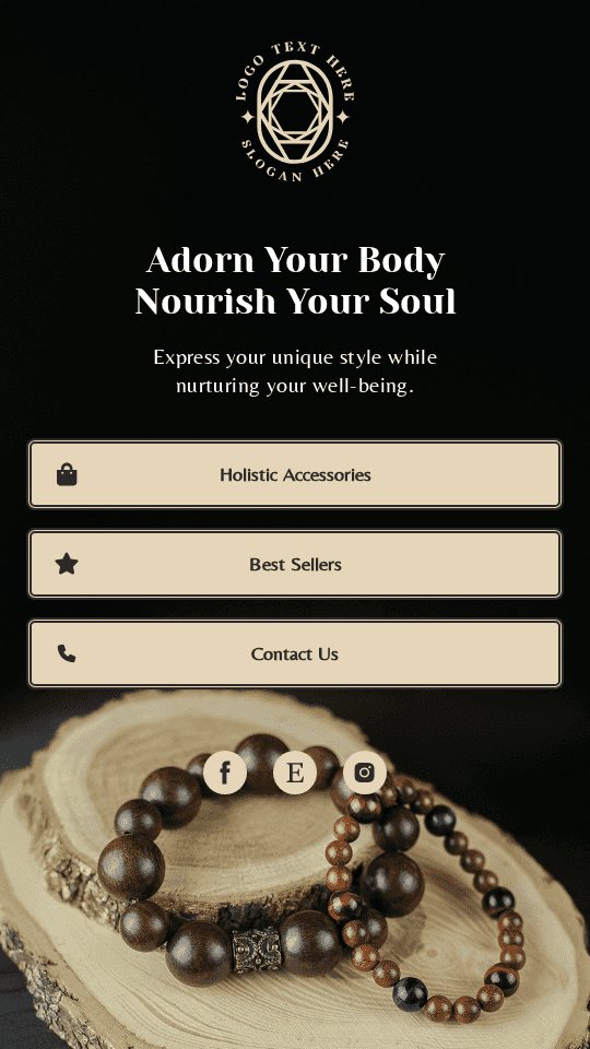 Wellness Beads Boutique Link in Bio Preview