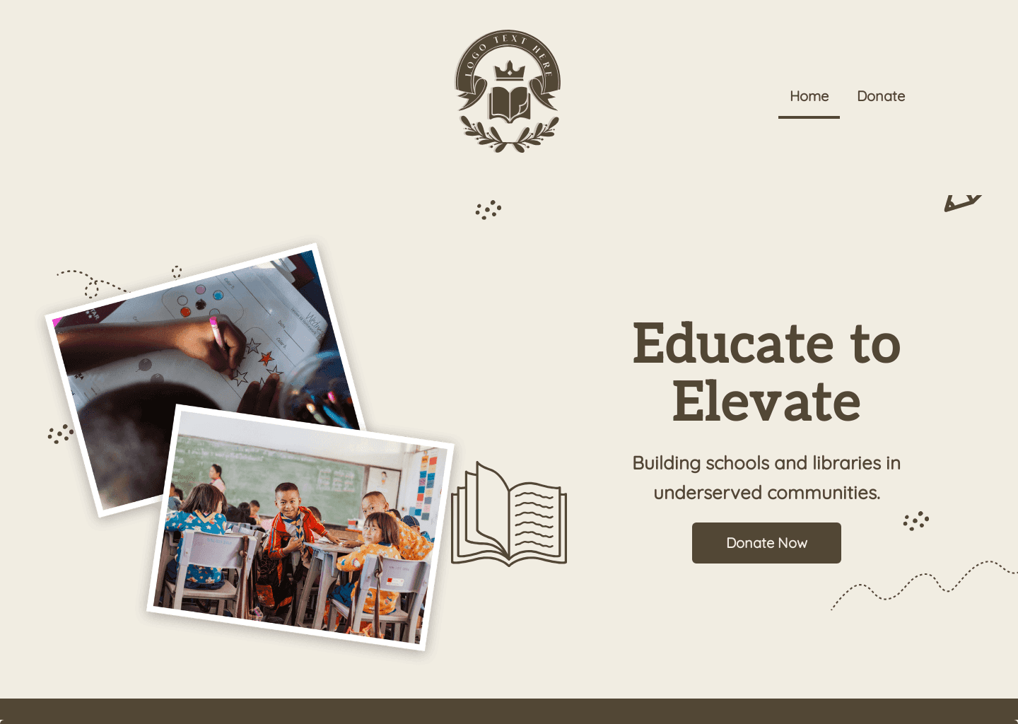Educational Support Foundation Website Preview