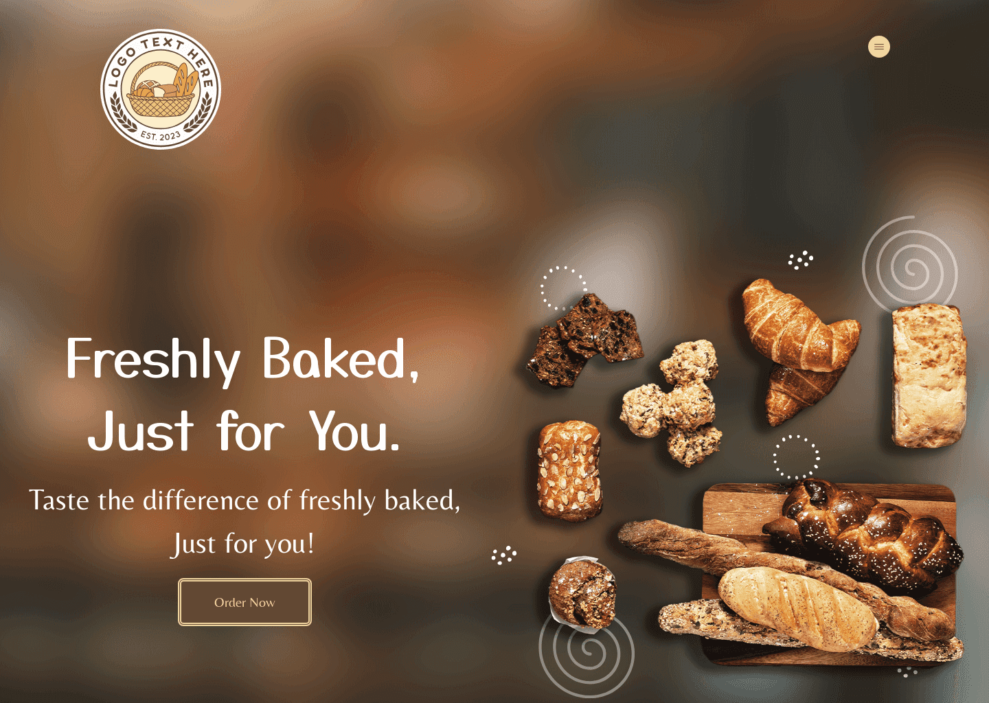 Homemade Mirco Bakery Website Preview