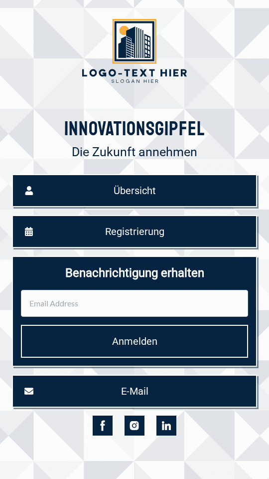 Geplantes Ereignis-Szenario Link in Bio