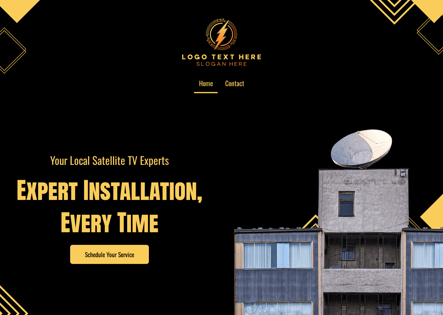 Telecommunications Network Installer Website Preview