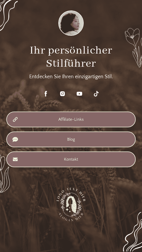 Mode Schönheitsblog Link in Bio