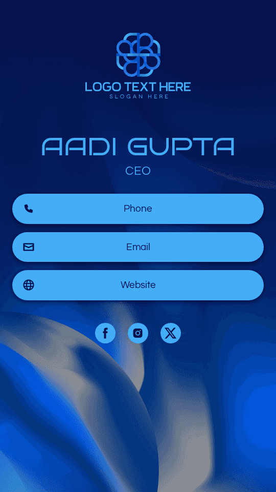 Artificial Innovation CEO Digital Business Card Preview