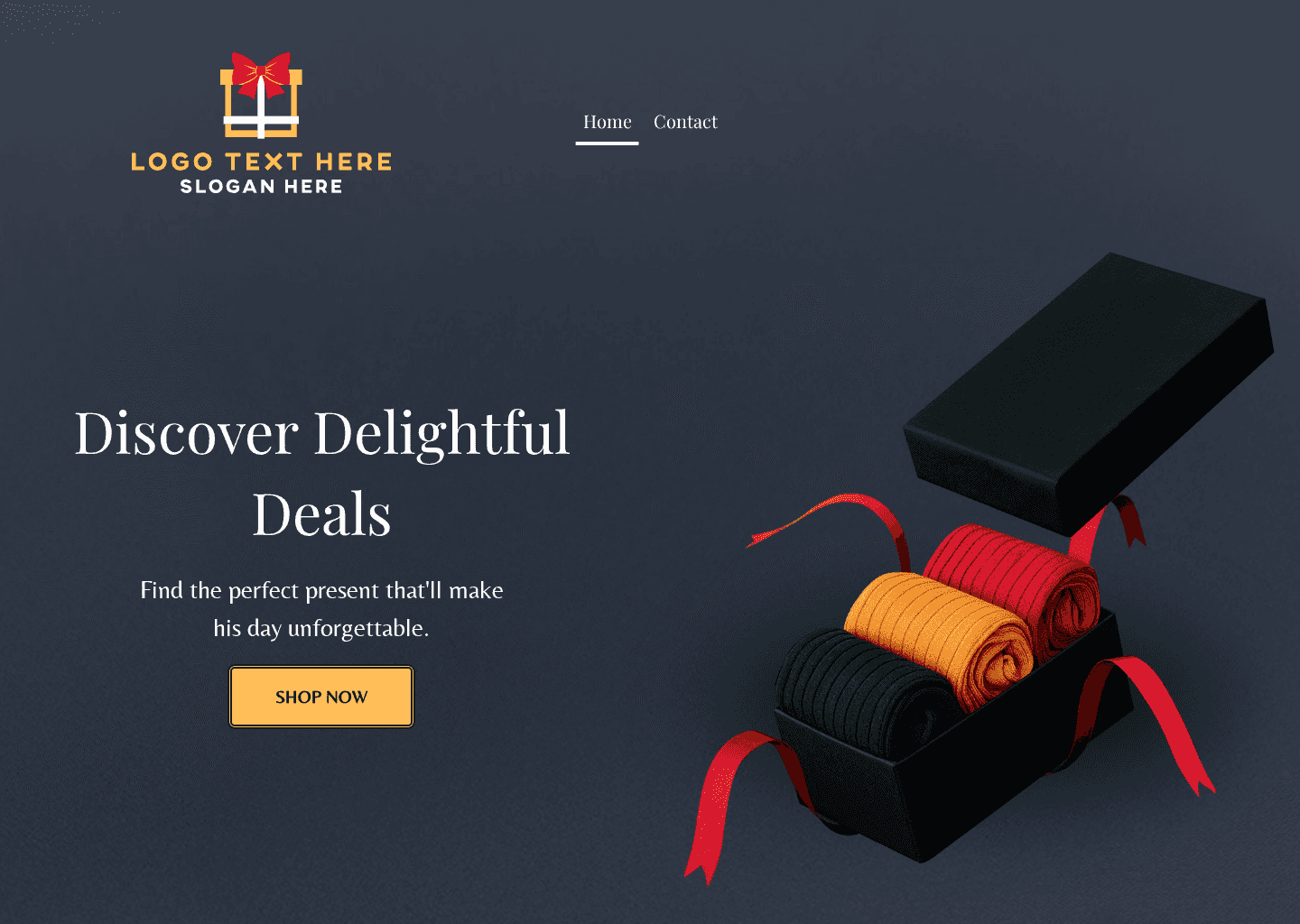 Assorted Gift Sale Website Preview