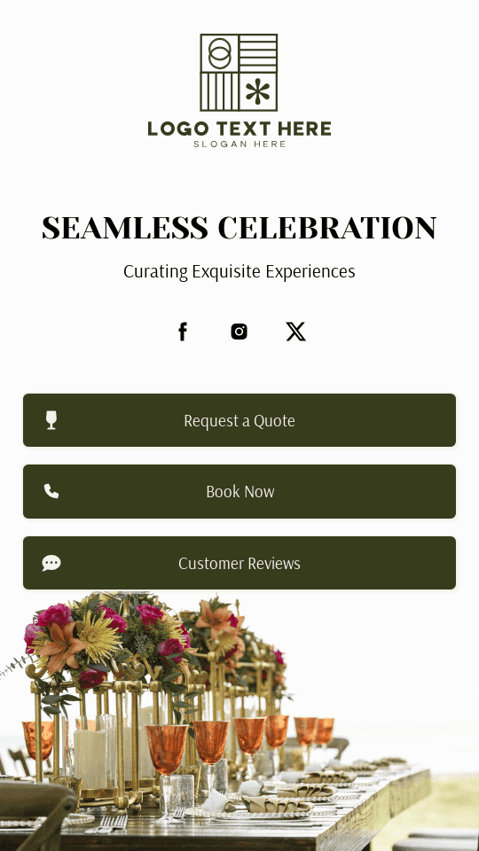 Events Management Planner Link in Bio Preview