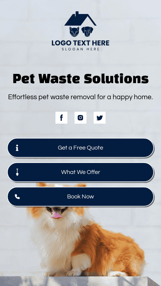 Pet Waste Management Link in Bio Preview