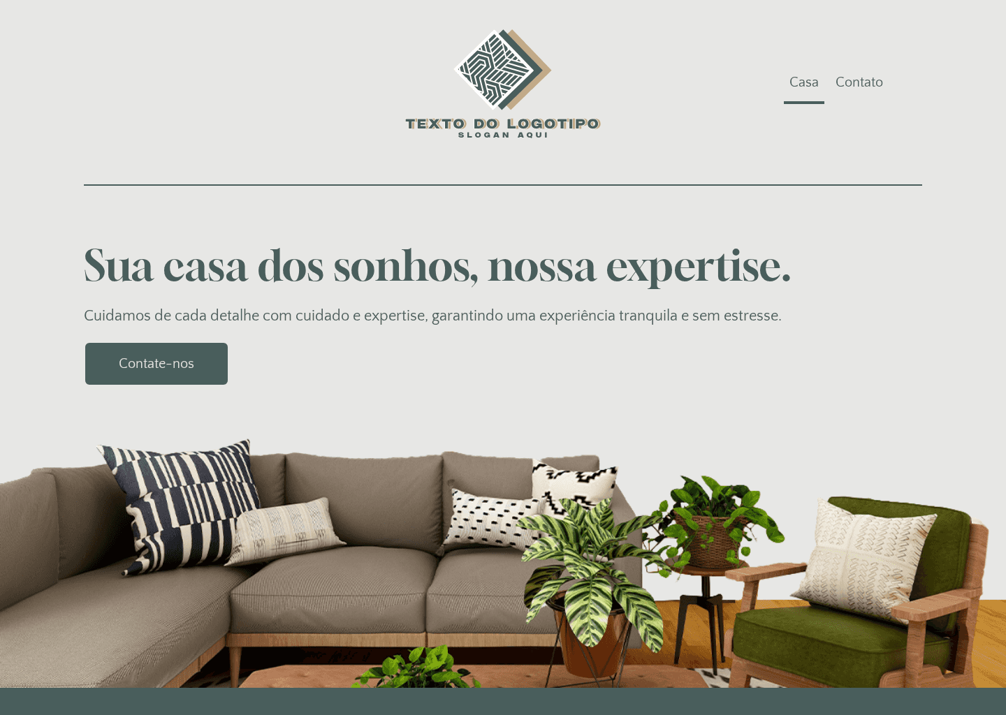 Renovação de Construção Residencial Website Preview
