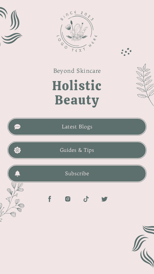Podcast Blog Website Bio link template