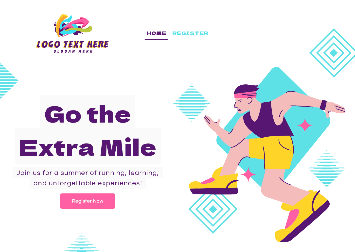 Running Sports Camp Website