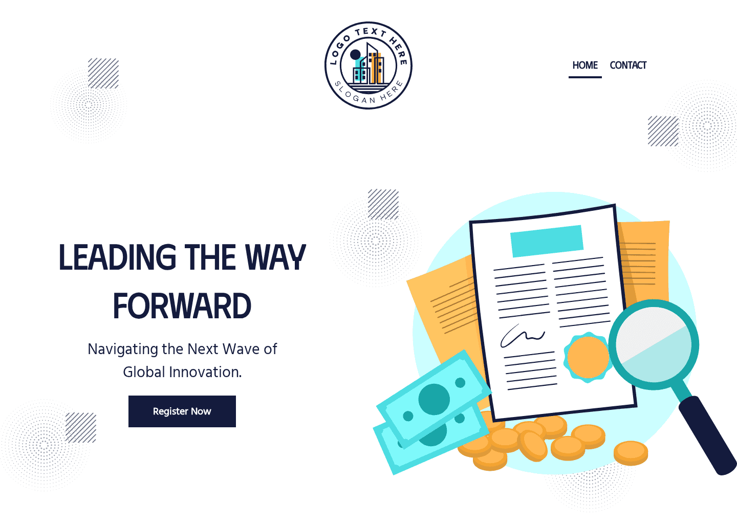 Business Summit Registration Website Preview