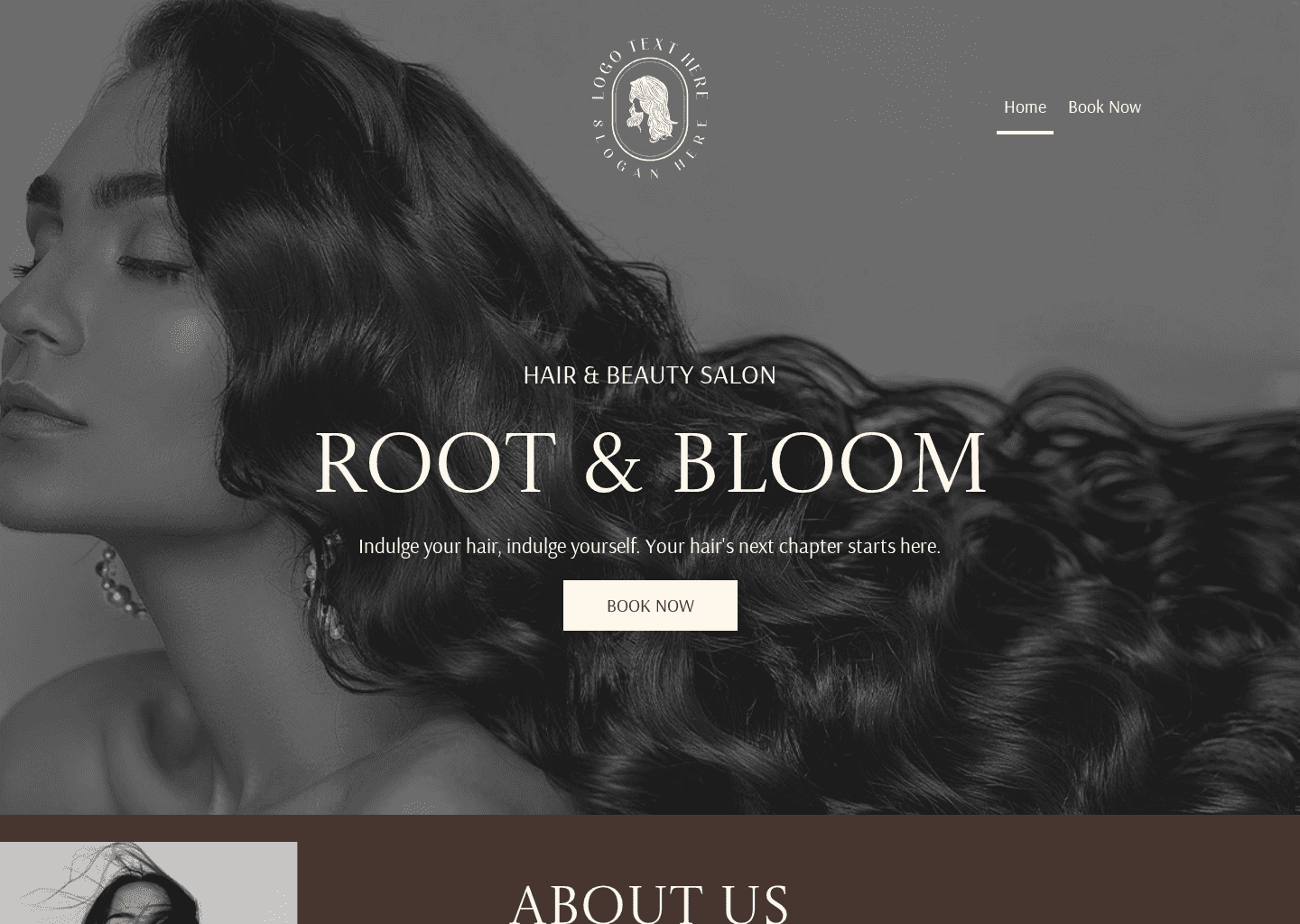 Expert Hair Salon Website Preview