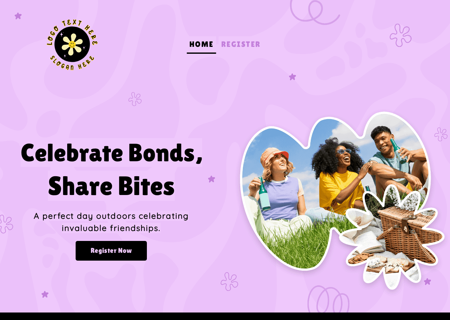 Friendship Day Picnic Website Preview