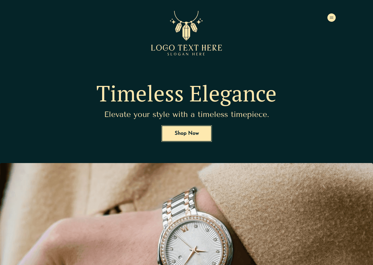 Women's Watch Boutique Website Preview