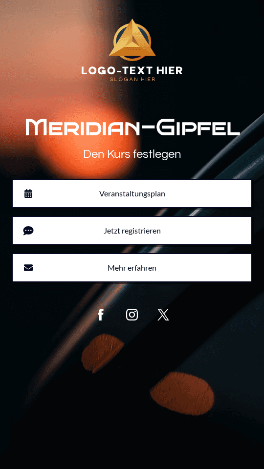 Unternehmensveranstaltungsgipfel Link in Bio