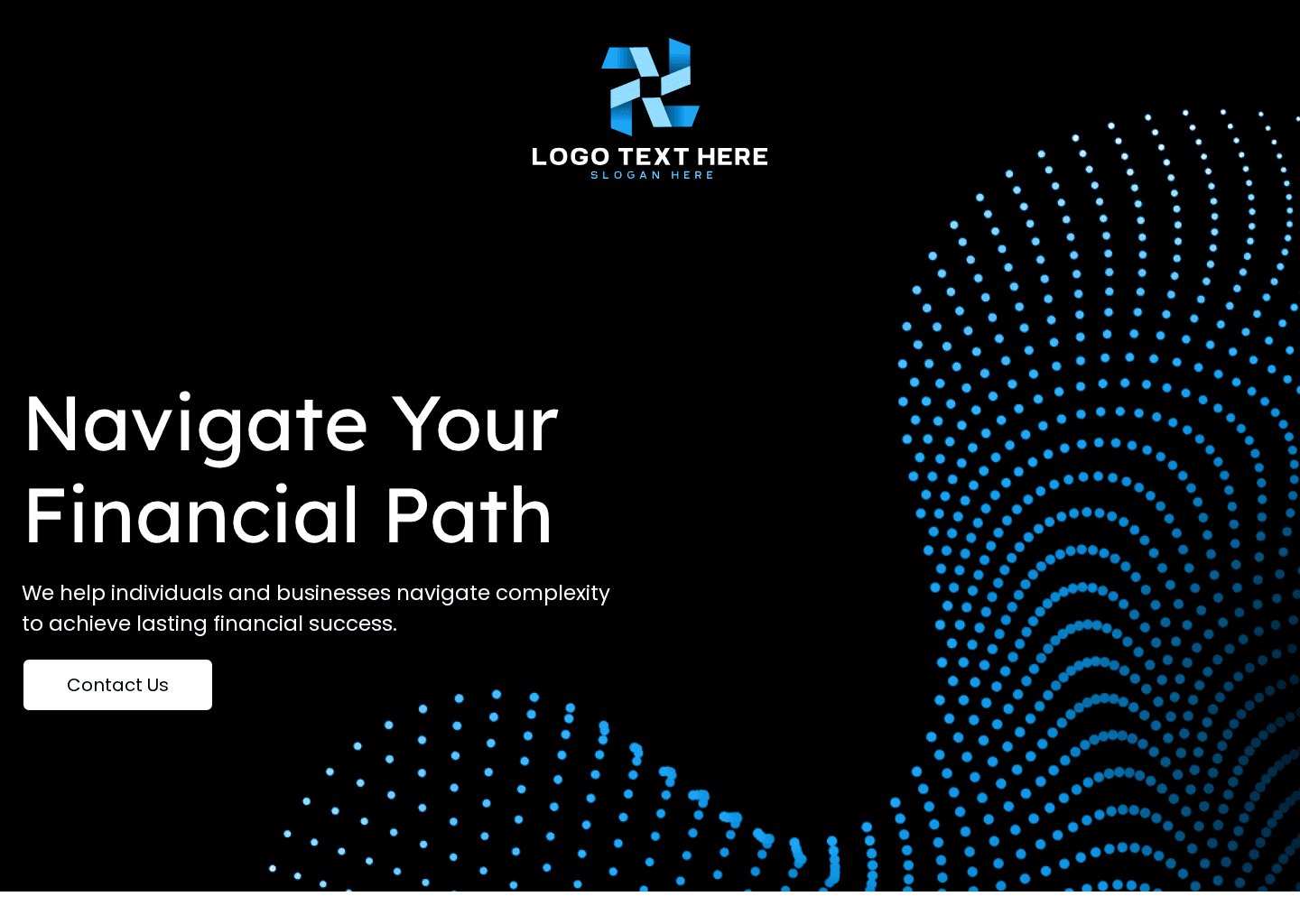 Financial Tax Consultancy Website