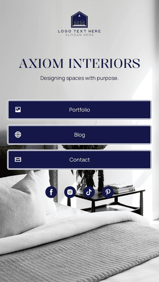 Interior Design Business Link in Bio