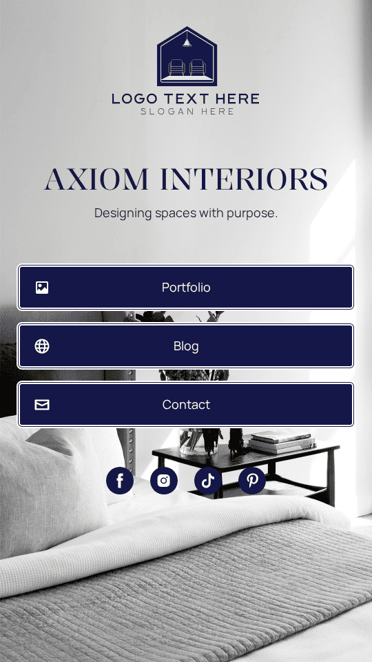 Interior Design Business Link in Bio