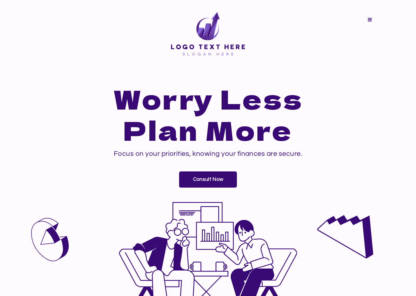 Financial Tax Advisor website design