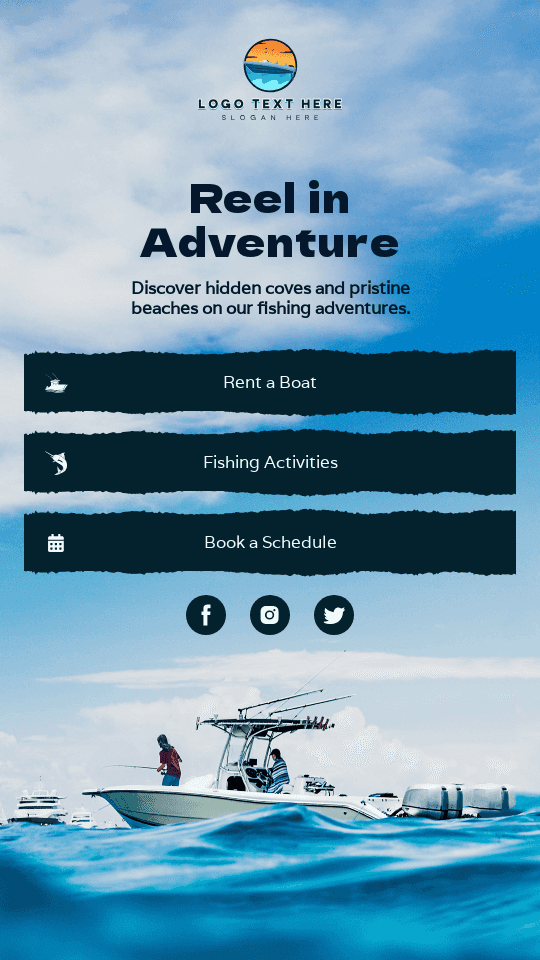 Fishing Charter Tour Link in Bio Preview