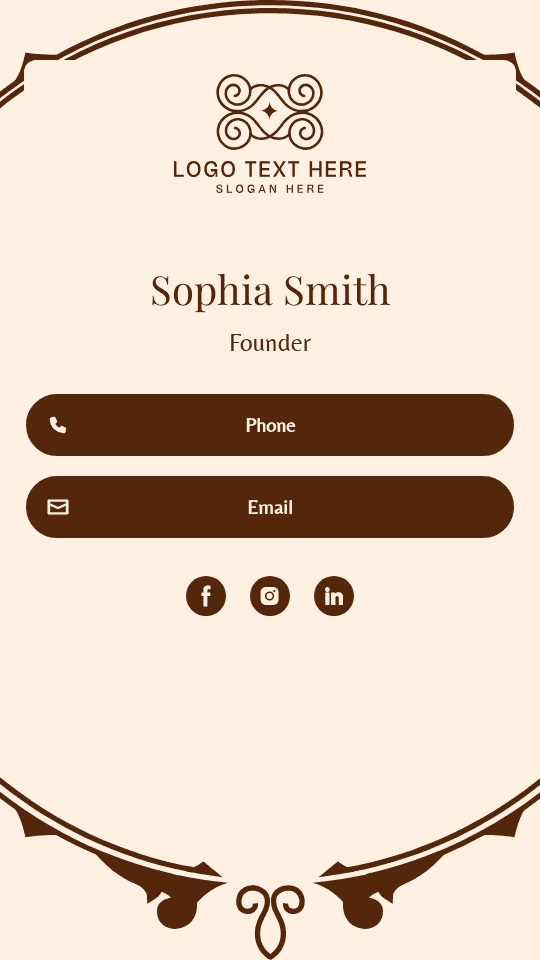 Elegant Business Digital Business Card