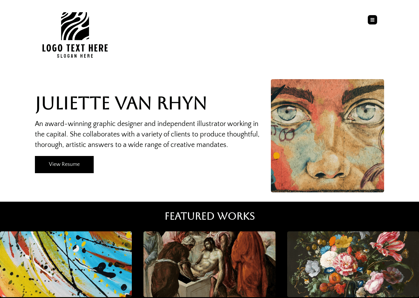 Art Collaboration Website Preview