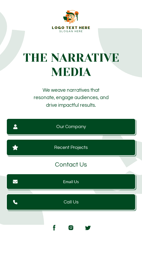 Creative Media Agency Link in Bio
