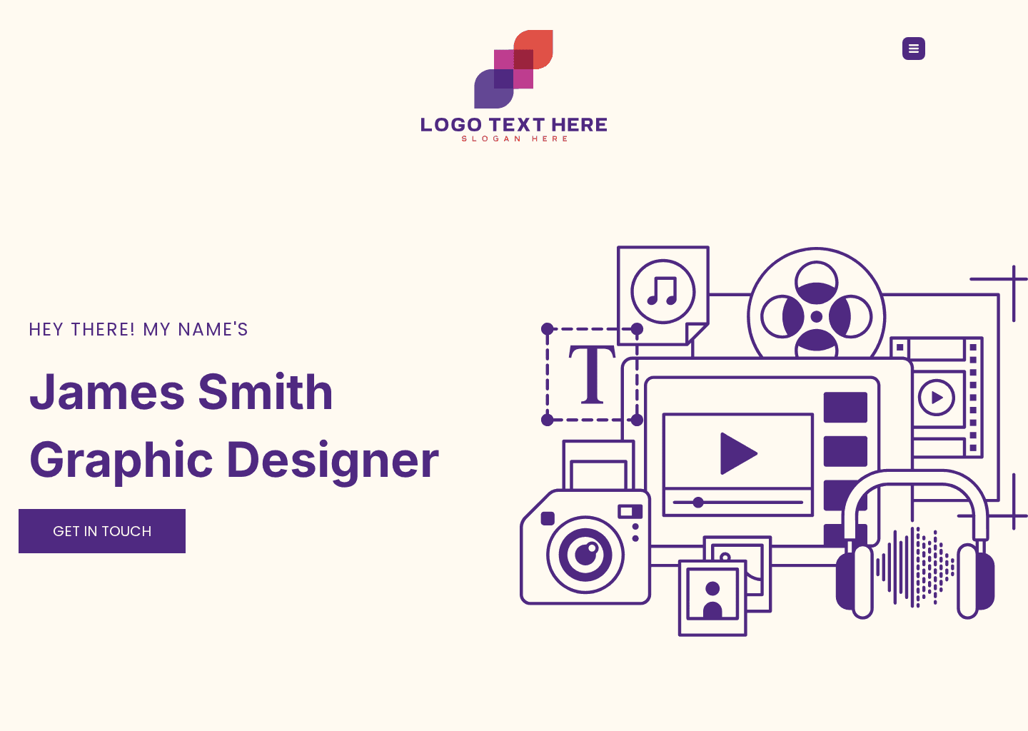 Graphic Designer Porfolio Website