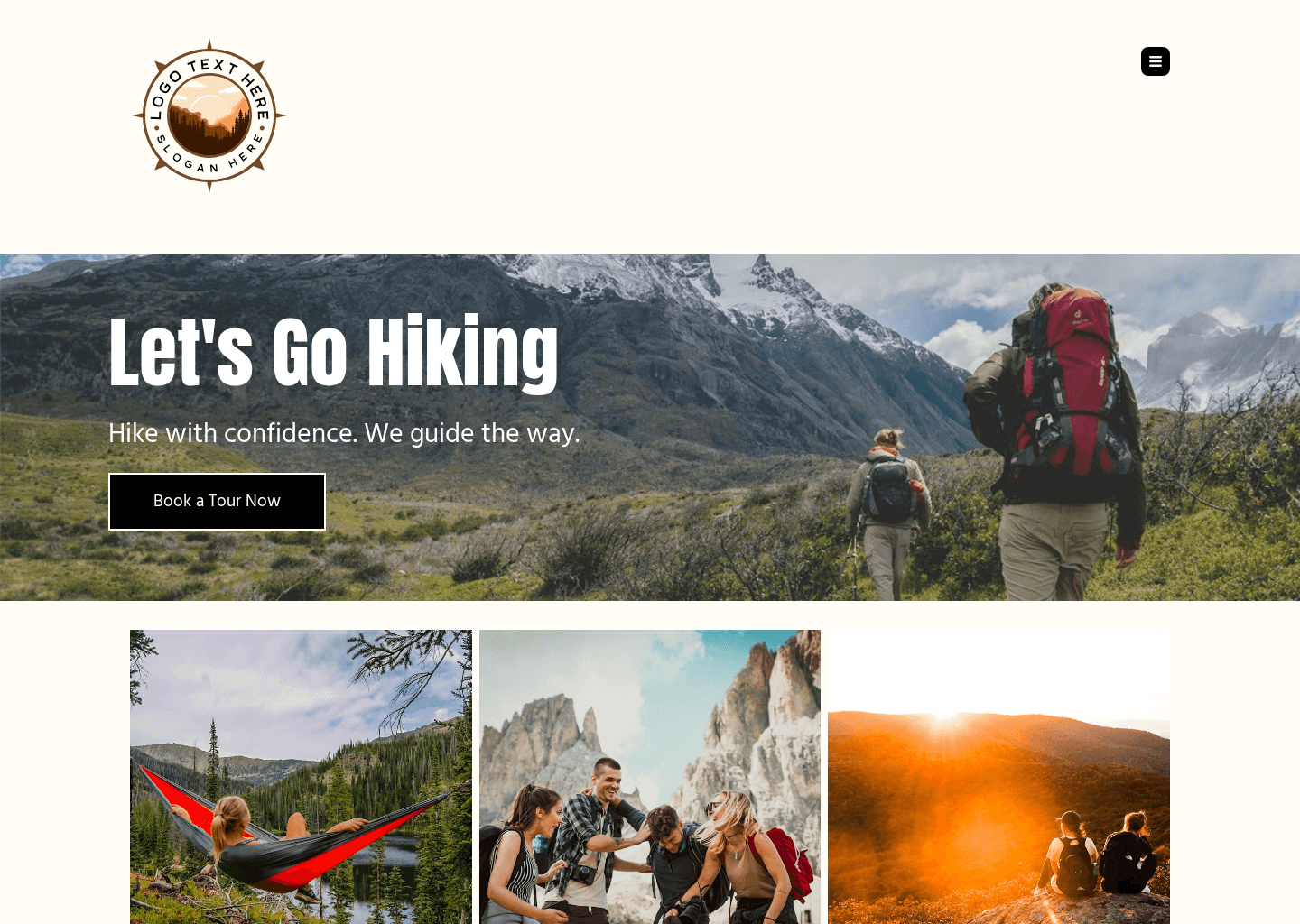 Hiking Explorers Website Preview