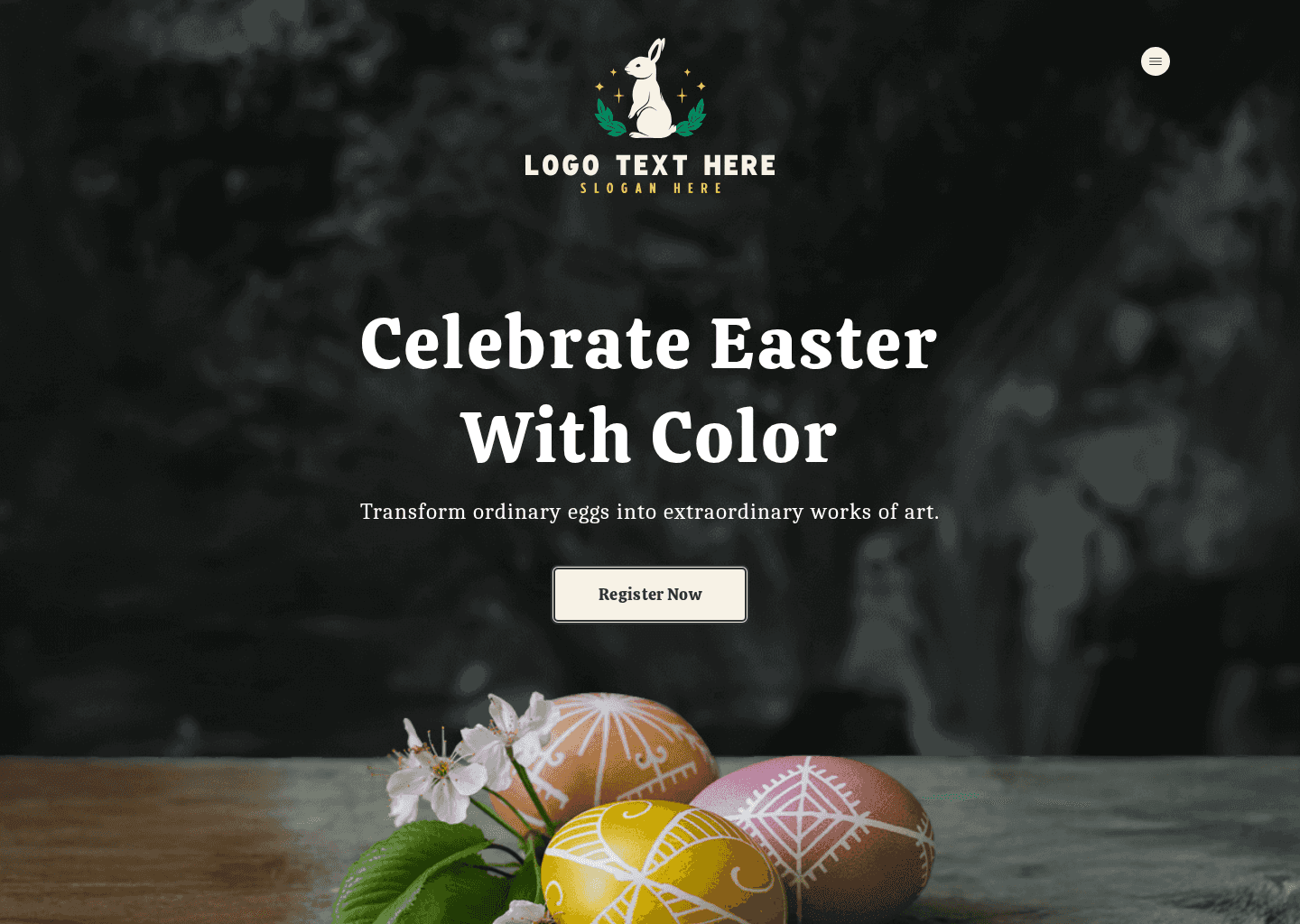 Easter Egg Painting Website Preview