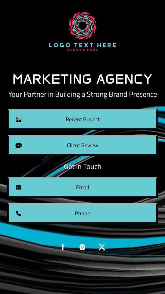 Classic Portfolio Link in Bio Preview