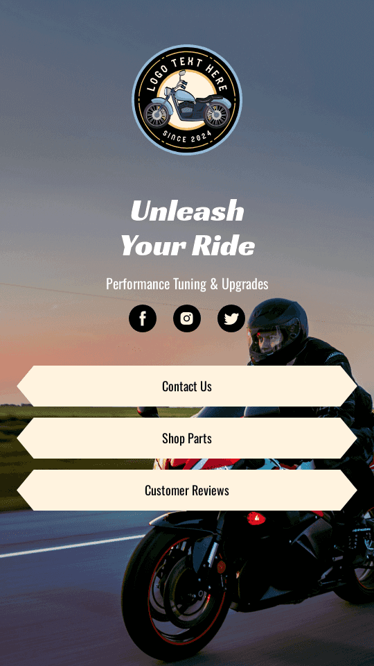 Motorbike Auto Parts Link in Bio Preview