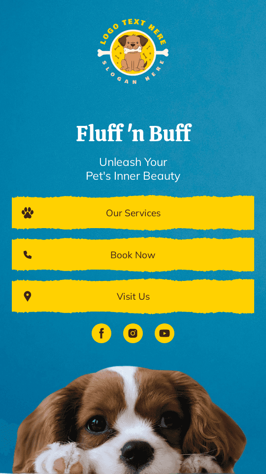 Optometry Clinic Bio link template