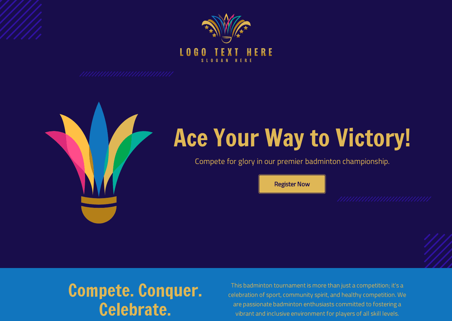 Sport Badminton Competition Website