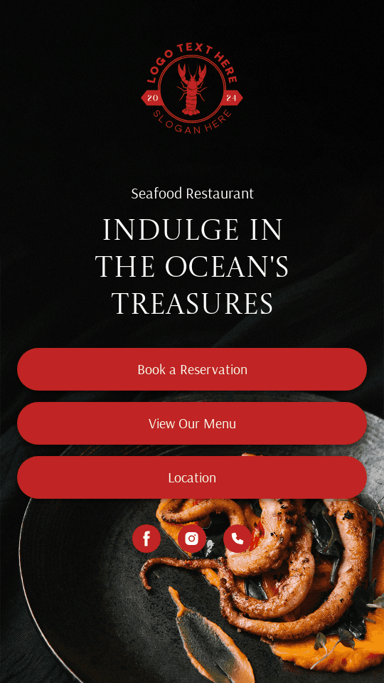 Coastal Seafood Restaurant Link in Bio Preview