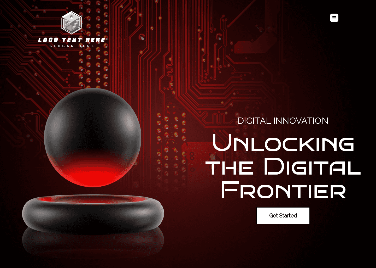 Digital Technology Company Website
