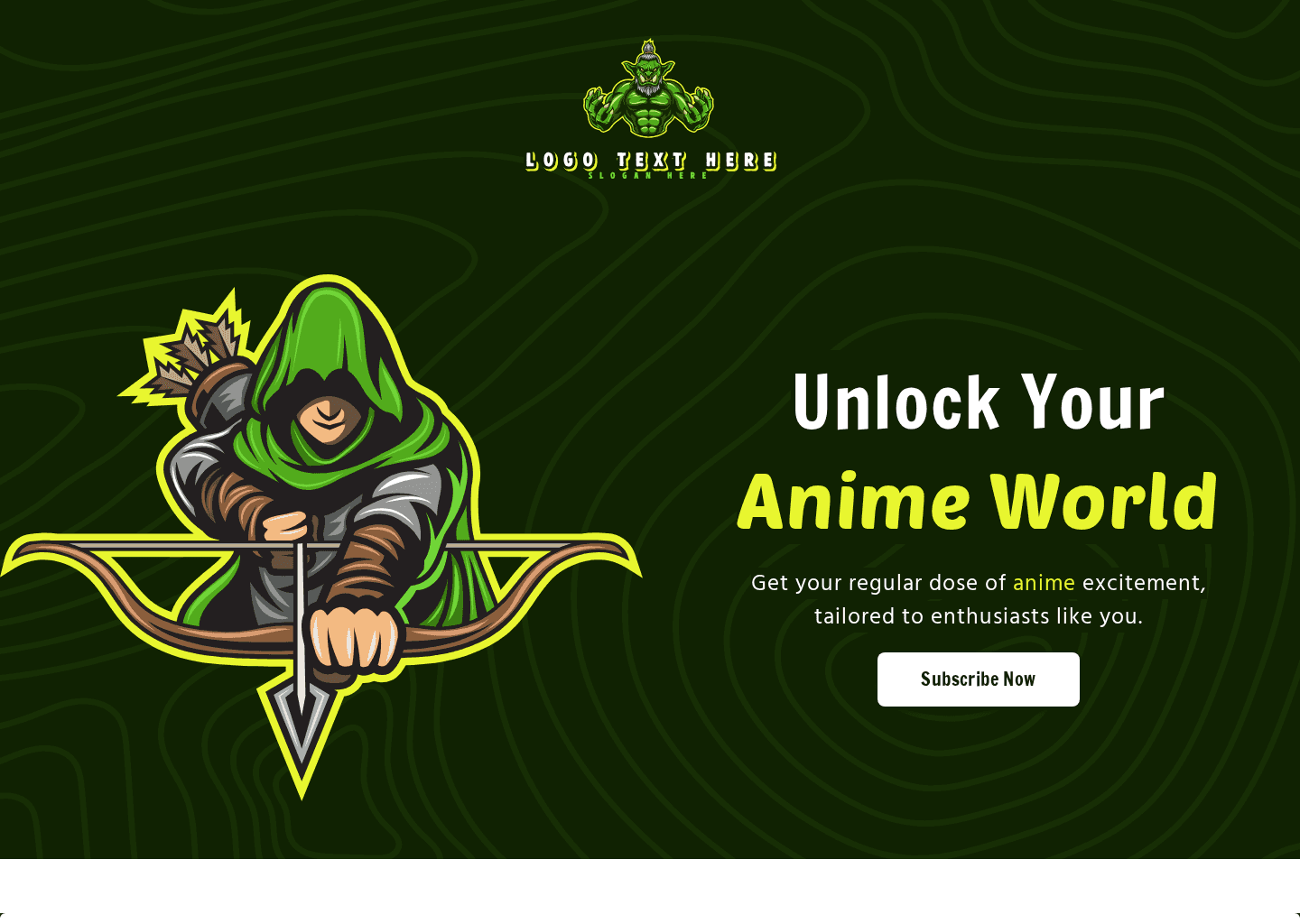 Anime Newsletter Subscription Website Builder Build a Website
