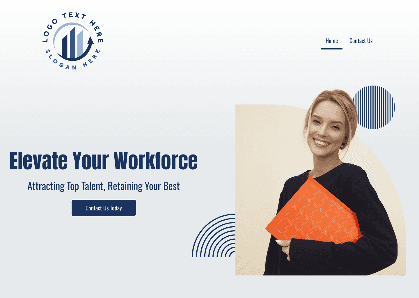 Talent Management Firm Website Preview