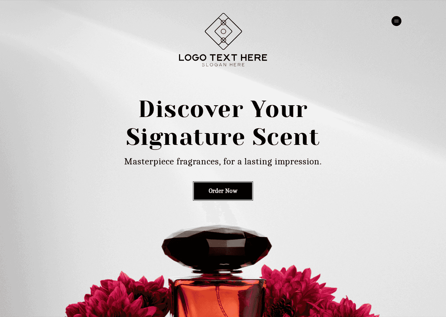 Ladies Perfume Shop Website Preview