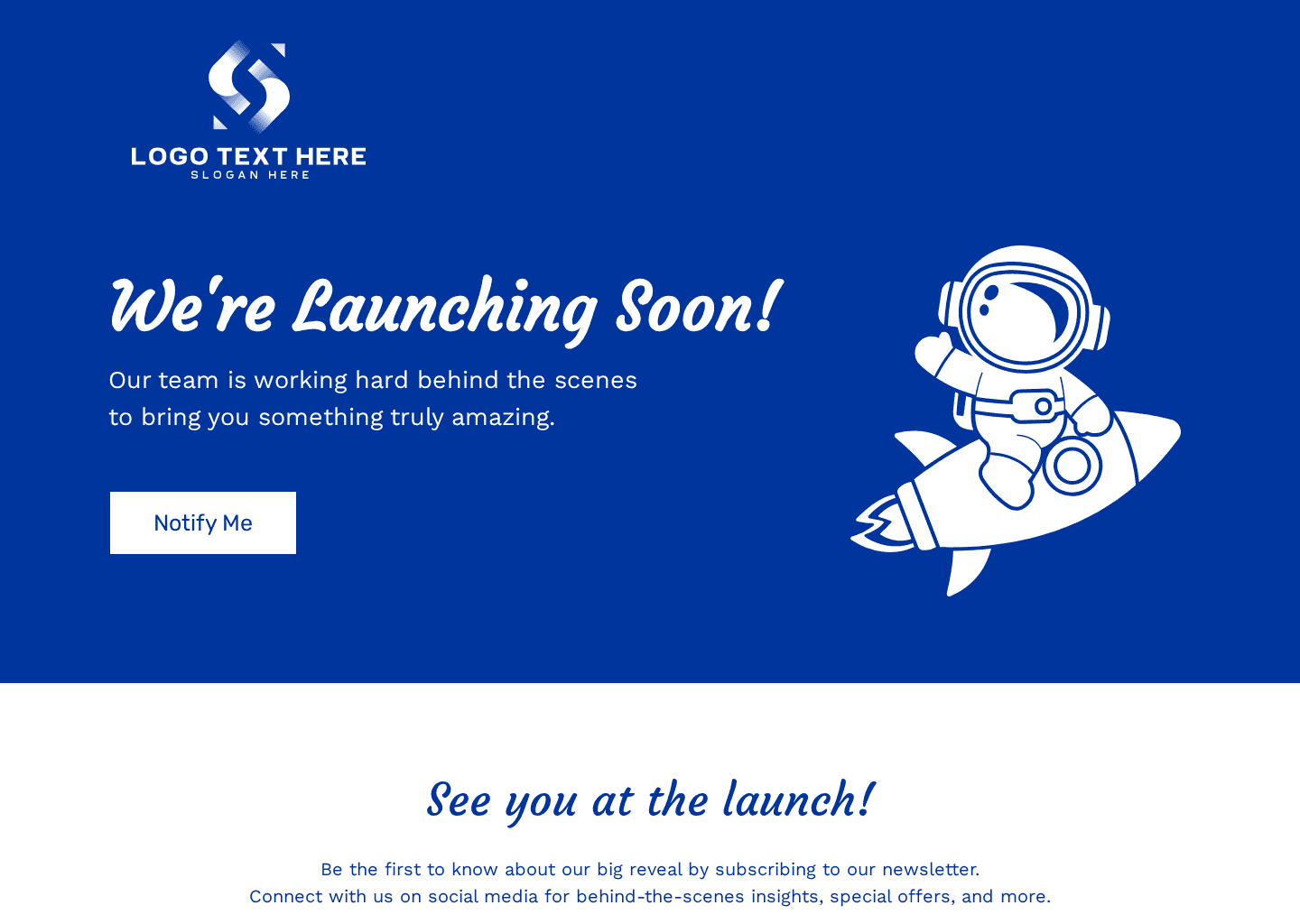 Launching Soon Website