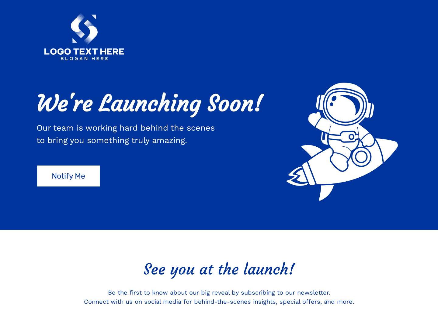 Launching Soon Website