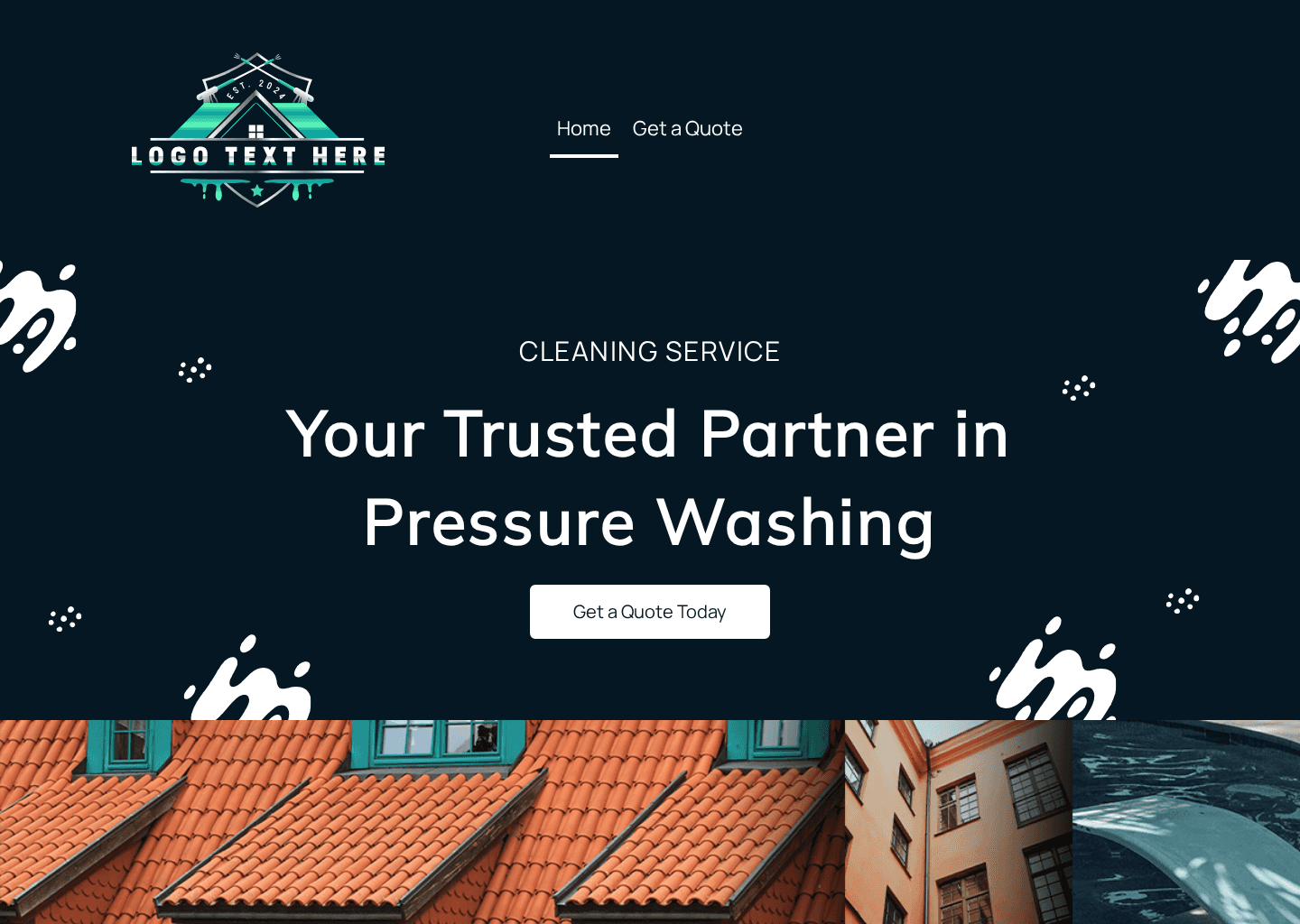 Home Pressure Washer Website Preview