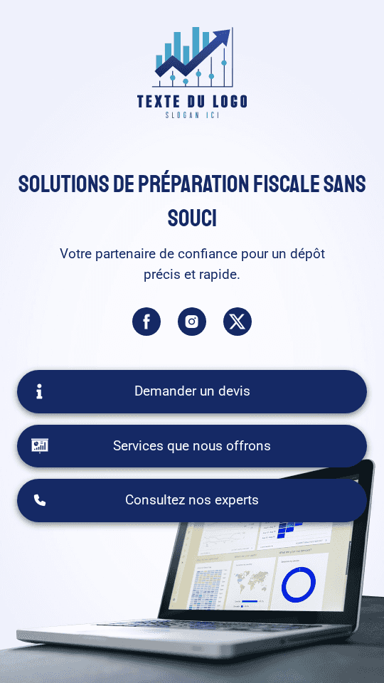 Agence de préparation fiscale Link in Bio Preview