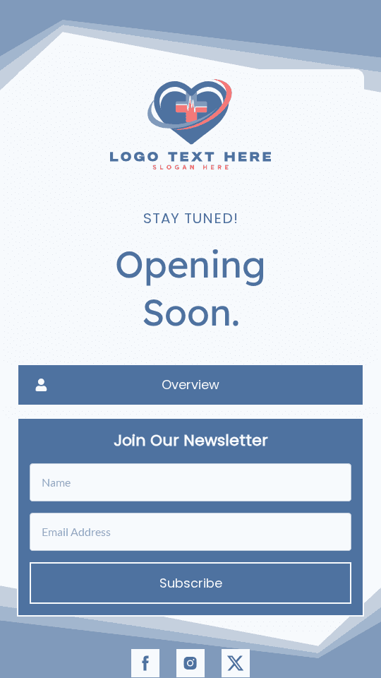 Healthcare Clinic Launch Link in Bio Preview