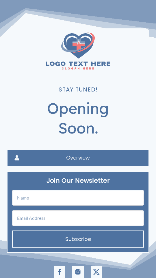 Healthcare Clinic Launch Link in Bio Preview