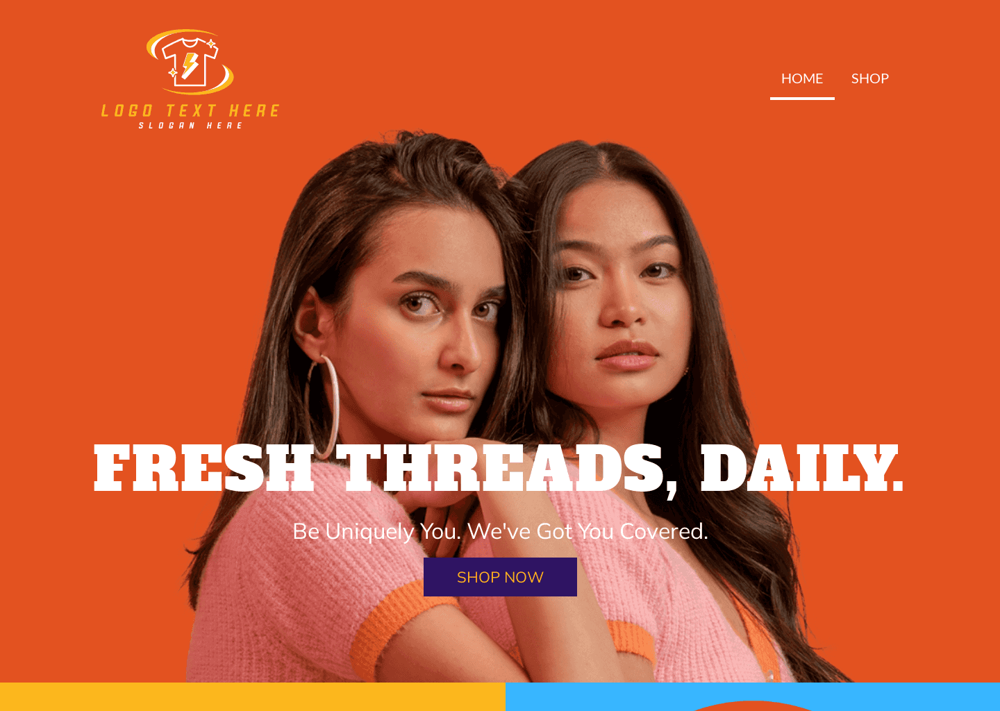 Street Urban Wear Website Preview